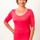 Bamboo top with half sleeves - Simply Silk